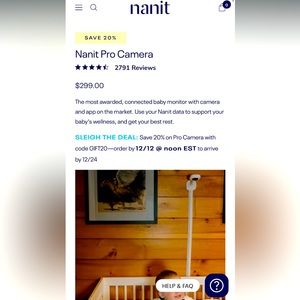 NANIT pro camera